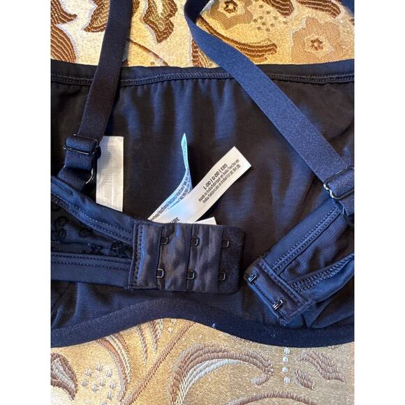 PINK VICTORIAS SECRET bra size Large DD BLACK - Picture 4 of 5